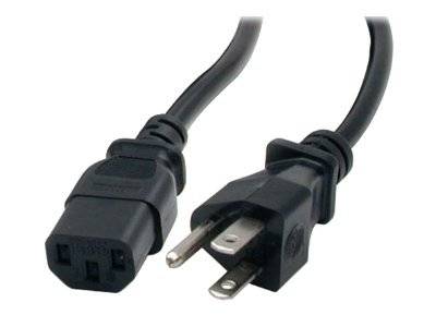 Power cable for an uninterrupted flow of AC 110 v 120 v Current
